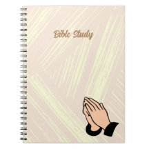 Bloc de notas de estudio de la biblia