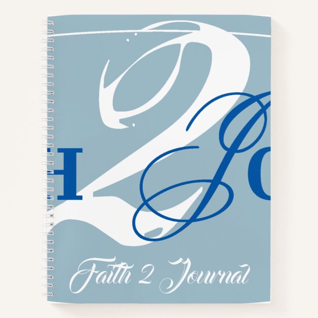 Cuaderno Bloc de notas de Faith 2 Journal (Anverso)