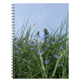 Cuaderno Bloc de notas de flor