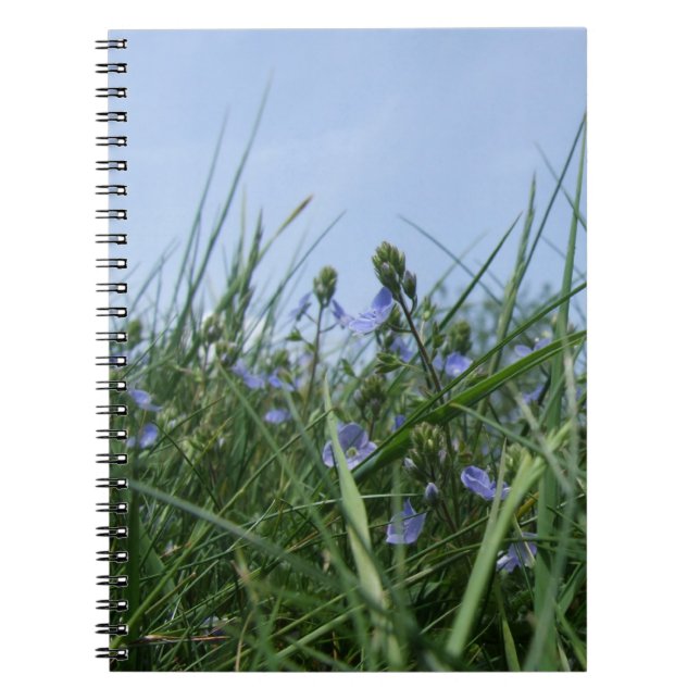 Cuaderno Bloc de notas de flor (Frente)