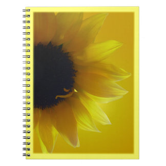 Cuaderno Bloc de notas de flor amarilla para el ordenador p