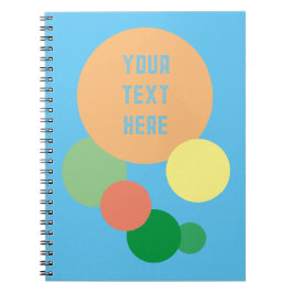 Cuaderno bloc de notas de foto en espiral de conco de arcoi