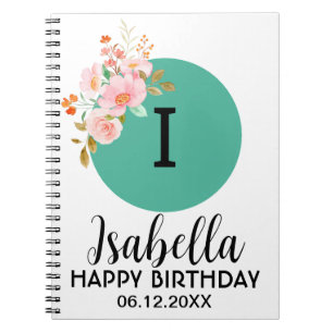 Cuaderno Bloc de notas de foto espiral personalizado de cum