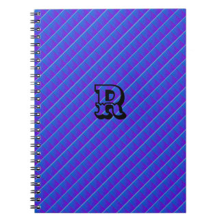 Cuaderno Bloc de notas de fotografía con CUDO AZUL PROFUNDO