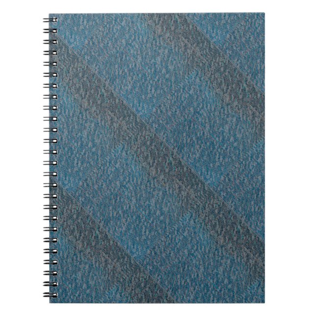 Cuaderno Bloc de notas de fotografía con CUDO AZUL PROFUNDO (Frente)