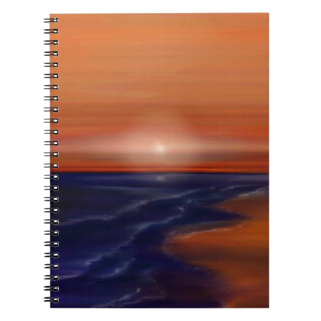 Cuaderno Bloc de notas de fotografía de estado de ánimo (Frente)