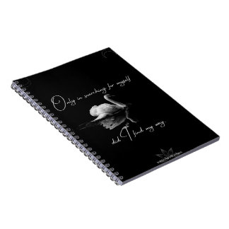 Cuaderno Bloc de notas de fotografía espiral de mi camino