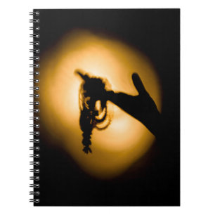 Cuaderno Bloc de notas de fotografía espiritual espiral