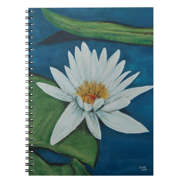 Cuaderno Bloc de notas de fotos de Be Still Spiral (Frente)