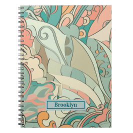 Cuaderno Bloc de notas de fotos de resumen de Pastel