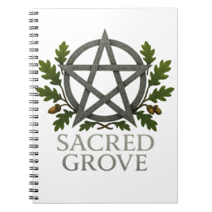 Cuaderno Bloc de notas de fotos de sagrados bosques
