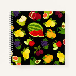 Cuaderno Bloc de notas de frutas de cítricos