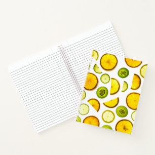 Cuaderno Bloc de notas de frutas de cítricos