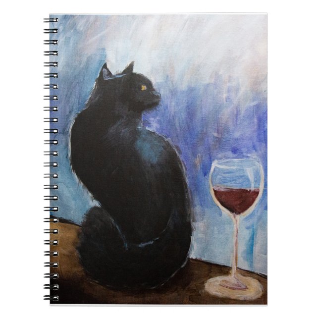 Cuaderno bloc de notas de gato (Frente)