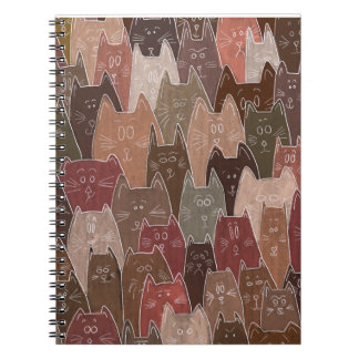 Cuaderno bloc de notas de gato