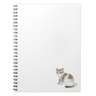 Cuaderno Bloc de notas de gato