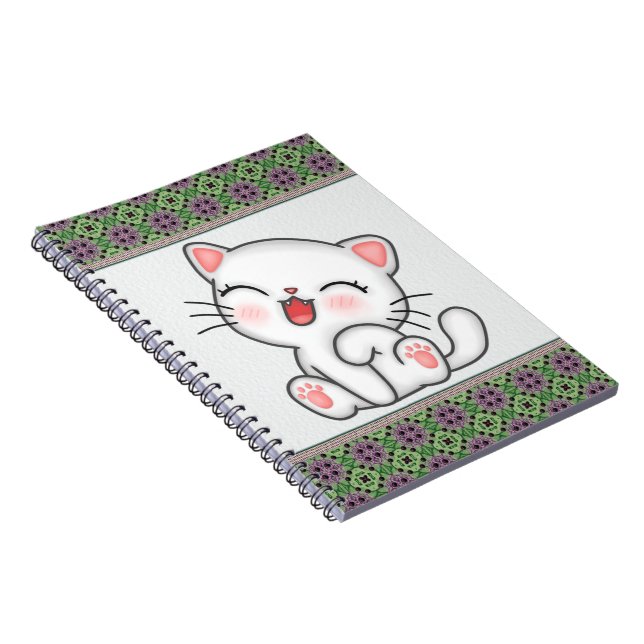 Cuaderno Bloc de notas de gato (Lado Derecho)