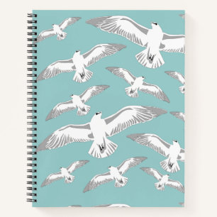 Cuaderno Bloc de notas de gaviotas
