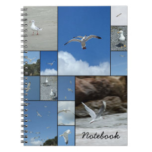 Cuaderno Bloc de notas de gaviotas