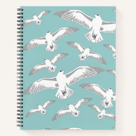 Cuaderno Bloc de notas de gaviotas de gaviotas