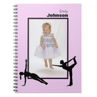 Cuaderno Bloc de notas de gimnasia personalizada