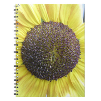 Cuaderno Bloc de notas de girasol amarillo