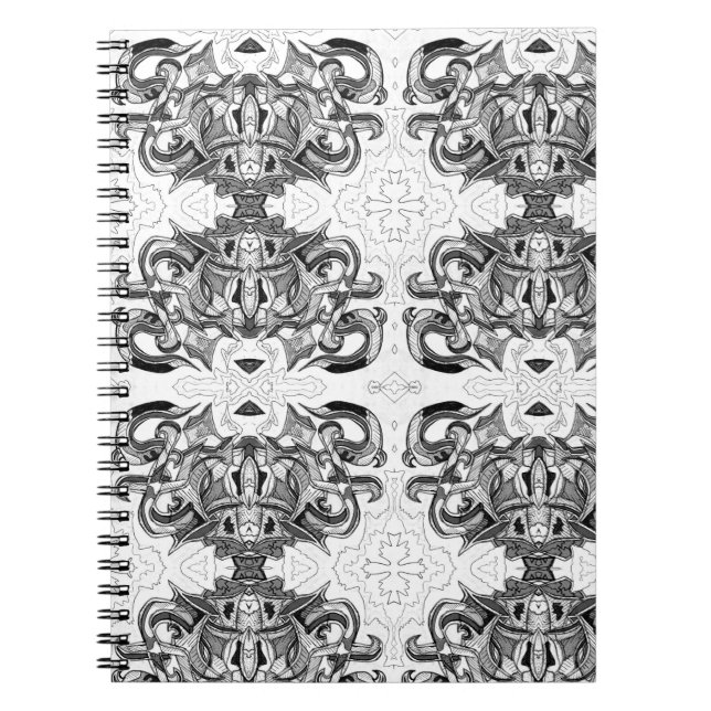 Cuaderno Bloc de notas de graffiti de hip hop (Frente)