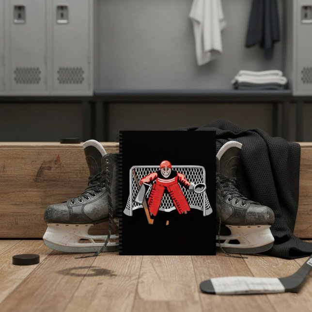 Cuaderno Bloc de notas de grano de hockey sobre hielo (Subido por el creador)
