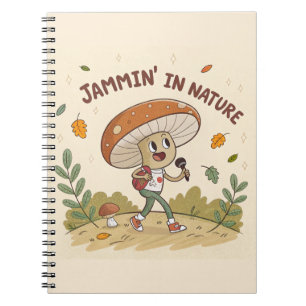 Cuaderno Bloc de notas de Groove de la naturaleza
