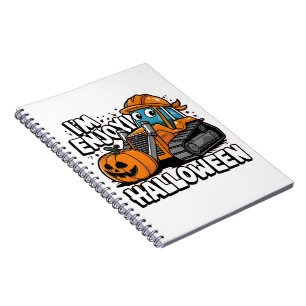 Cuaderno Bloc de notas de Halloween Day - Perfecto para not