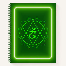 Cuaderno bloc de notas de Heart Chakra Journal