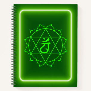 Cuaderno bloc de notas de Heart Chakra Journal