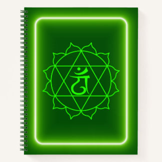 Cuaderno bloc de notas de Heart Chakra Journal