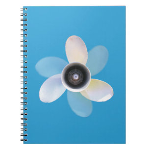 Cuaderno Bloc de notas de hélice de barco