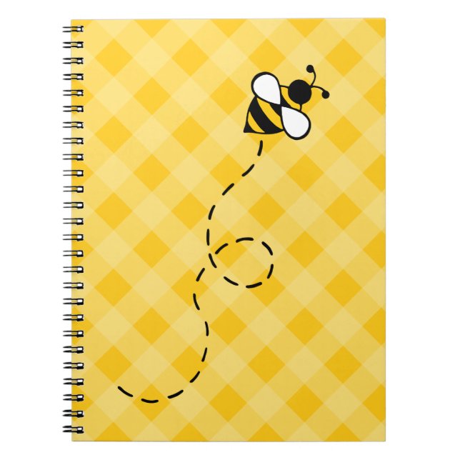 Cuaderno Bloc de notas de Honey Bee (Frente)