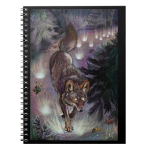 Cuaderno Bloc de notas de iluminación de ruta