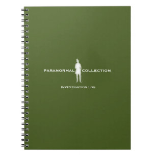 Cuaderno Bloc de notas de investigación paranormal