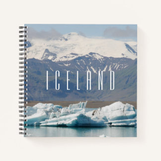 Cuaderno bloc de notas de Islandia