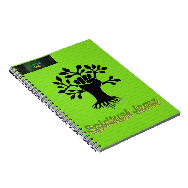 Cuaderno Bloc de notas de Jamz espiritual (Lado Derecho)