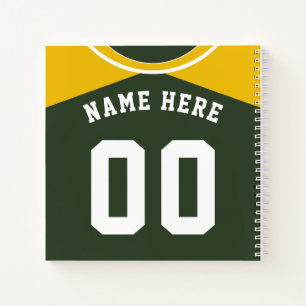 Cuaderno Bloc de notas de Jersey para personalizable de béi
