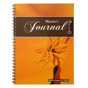 Cuaderno bloc de notas de Journal - California Poppy