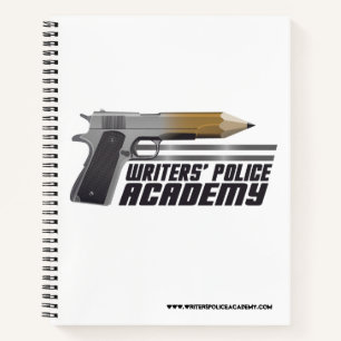 Cuaderno Bloc de notas de la Academia de Policía de Escrit