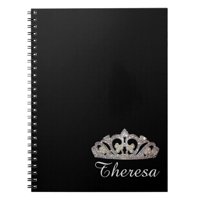 Cuaderno Bloc de notas de la Corona Real (Frente)