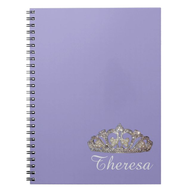 Cuaderno Bloc de notas de la Corona Real (Frente)