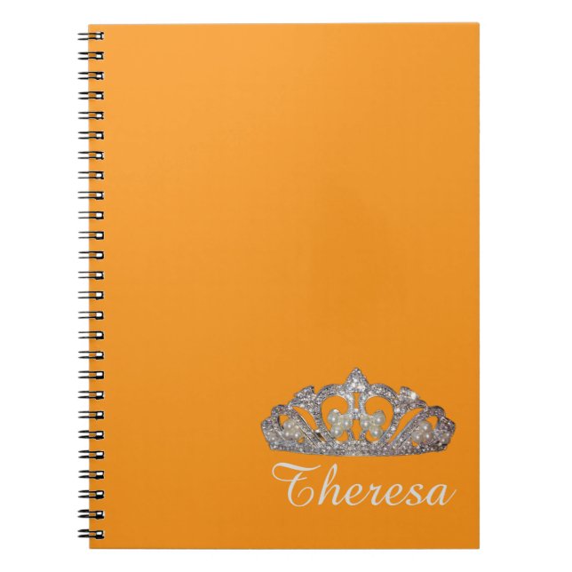 Cuaderno Bloc de notas de la Corona Real (Frente)