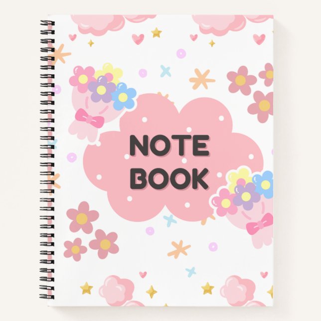 Cuaderno Bloc de notas de la escuela (Anverso)