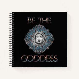 Cuaderno Bloc de notas de la espiral de Be The Goddess