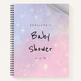 Cuaderno Bloc de notas de la lista de regalos Baby Shower d