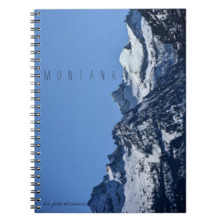 Cuaderno Bloc de notas de la montaña Montana