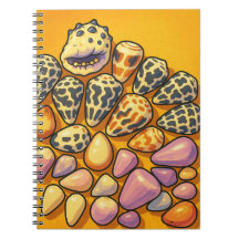 Bloc de notas de la paleta de océano